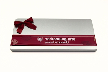 Geschenkbox: Verkostung